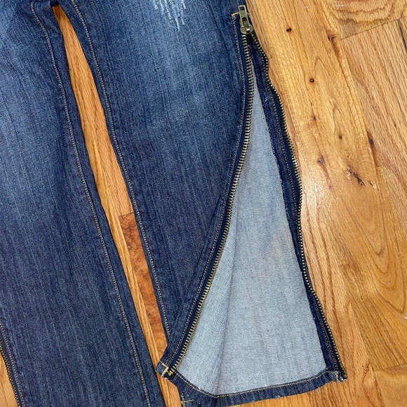 NEW  Baby Phat Side Zipper Down On Leg Jeans 16 - Picture 8 of 17